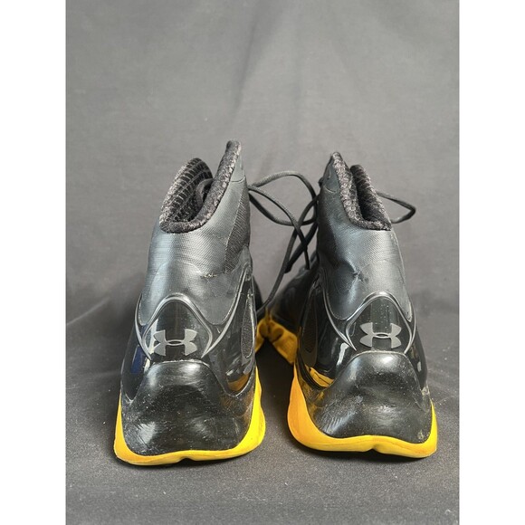 Under Armour Spine Black and Yellow 1240728-017 2013 Basketball shoes Size 18 main image 7